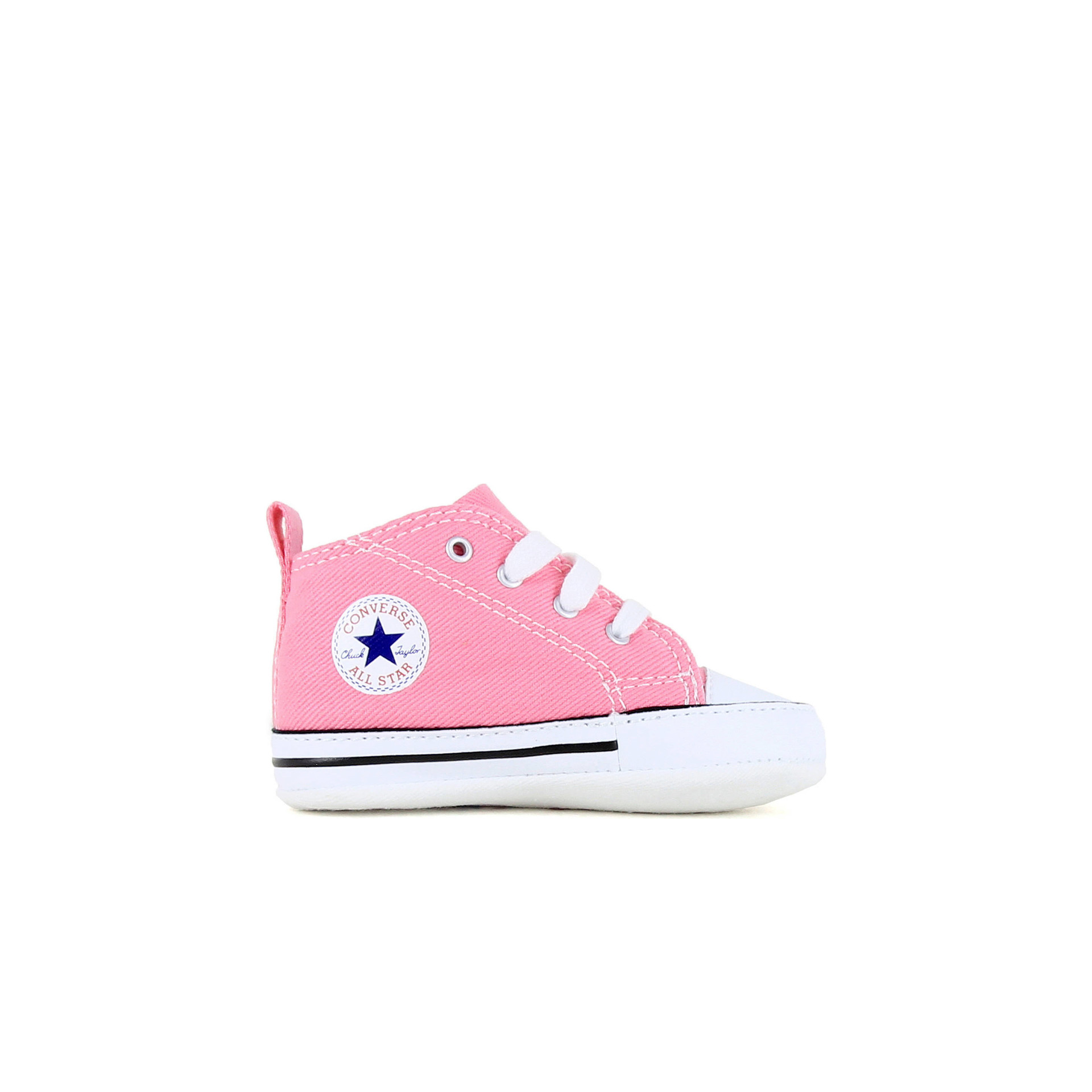 Converse Zapatillas Bebé Converse CHUCK TAYLOR FIRST STAR - HI - PINK puntera Converse Zapatillas Bebé Converse CHUCK TAYLOR FIRST STAR - HI - PINK puntera