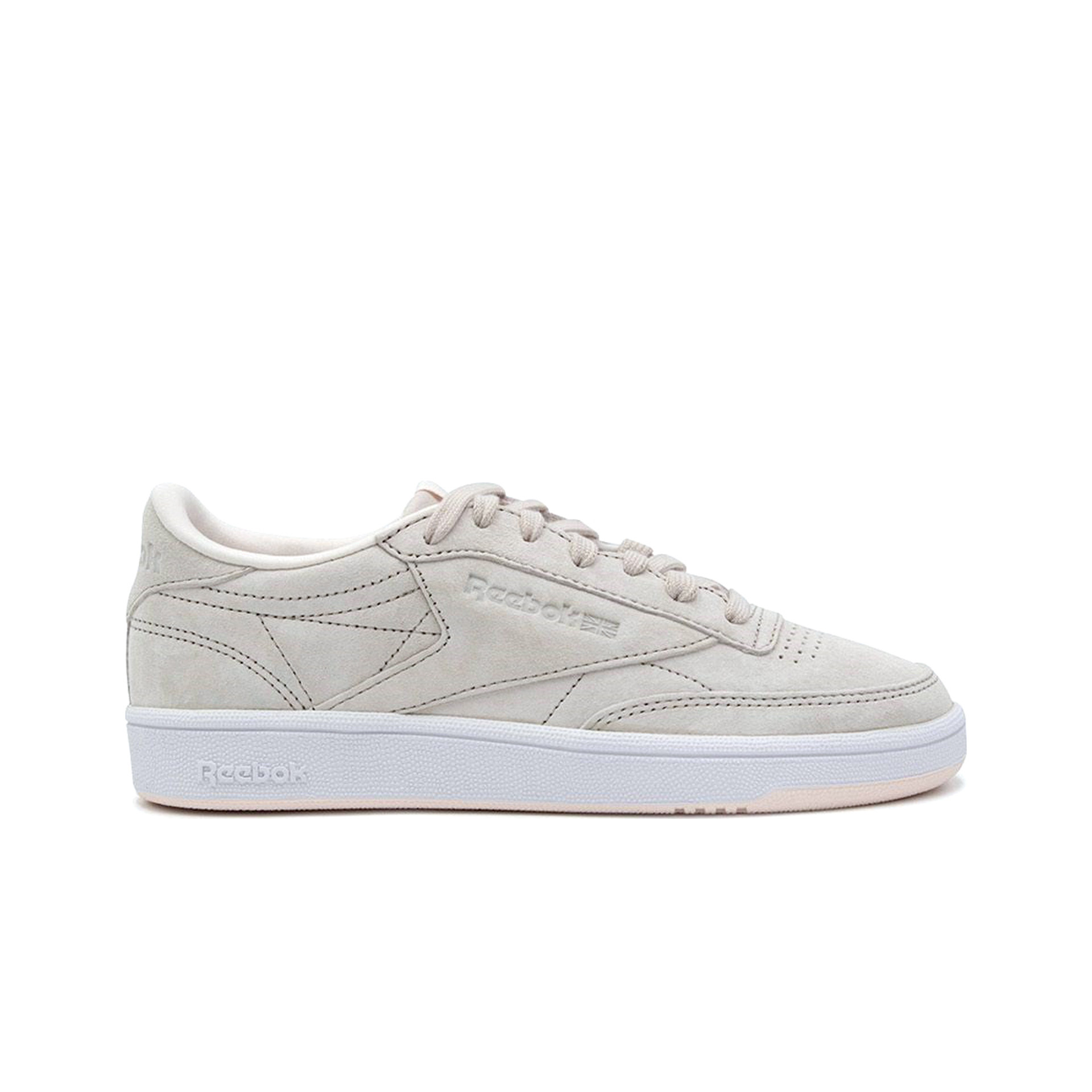 Reebok Zapatillas Mujer Reebok CLUB C 85 TONAL NBK lateral exterior Reebok Zapatillas Mujer Reebok CLUB C 85 TONAL NBK lateral exterior