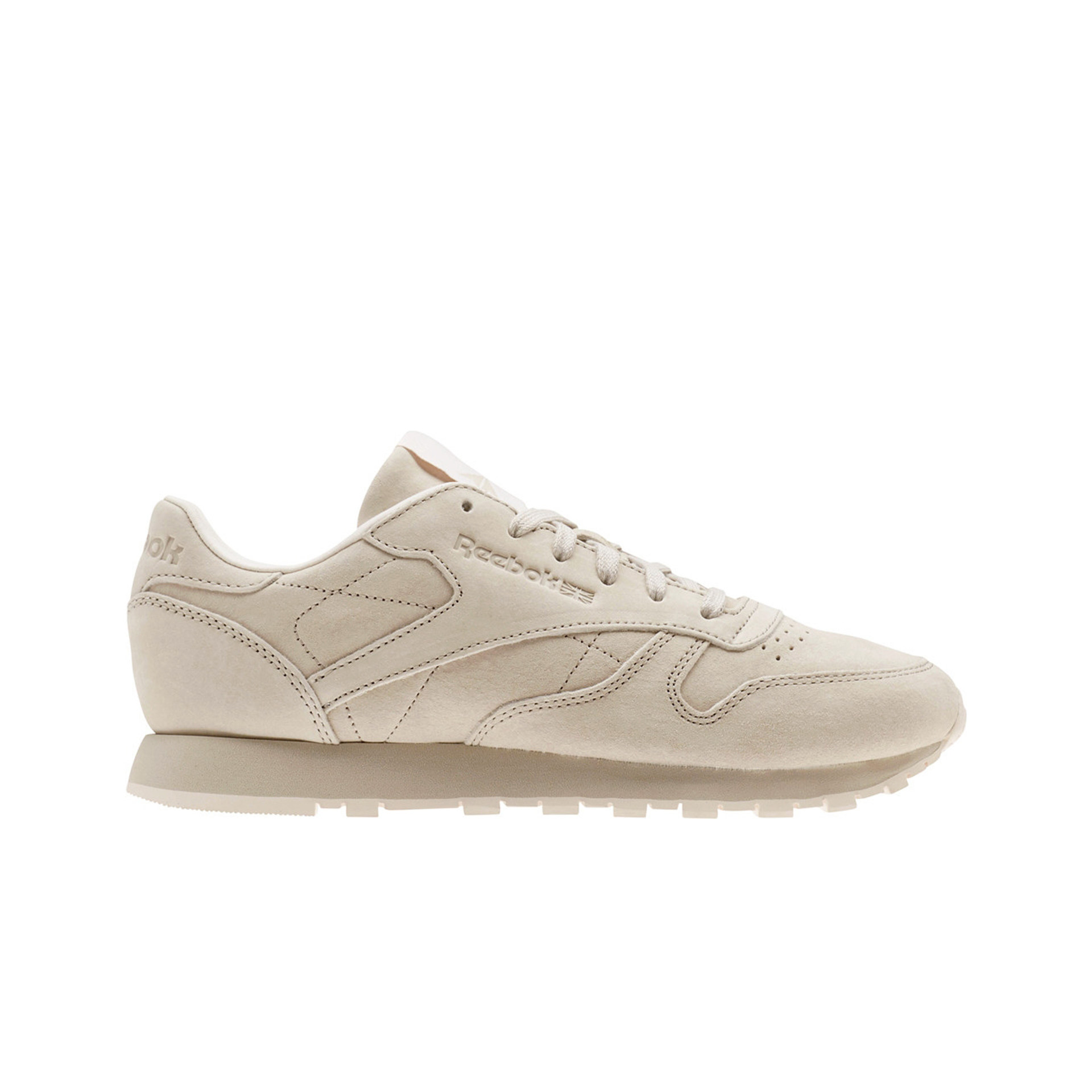 Reebok Zapatillas Mujer Reebok CL LTHR TONAL NBK lateral exterior Reebok Zapatillas Mujer Reebok CL LTHR TONAL NBK lateral exterior