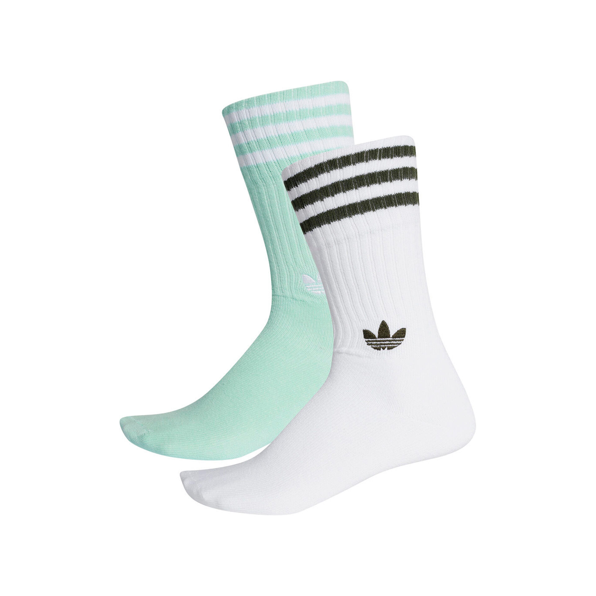 adidas Calcetines Adidas SOLID CREW 2PP vista frontal adidas Calcetines Adidas SOLID CREW 2PP vista frontal