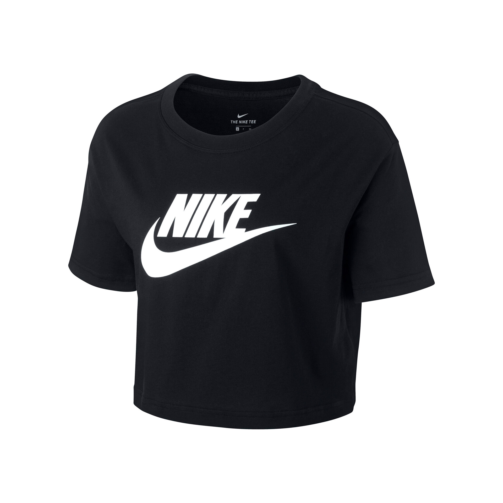Nike Camiseta Mujer Nike W NSW TEE ESSNTL CRP ICN FTR vista frontal Nike Camiseta Mujer Nike W NSW TEE ESSNTL CRP ICN FTR vista frontal