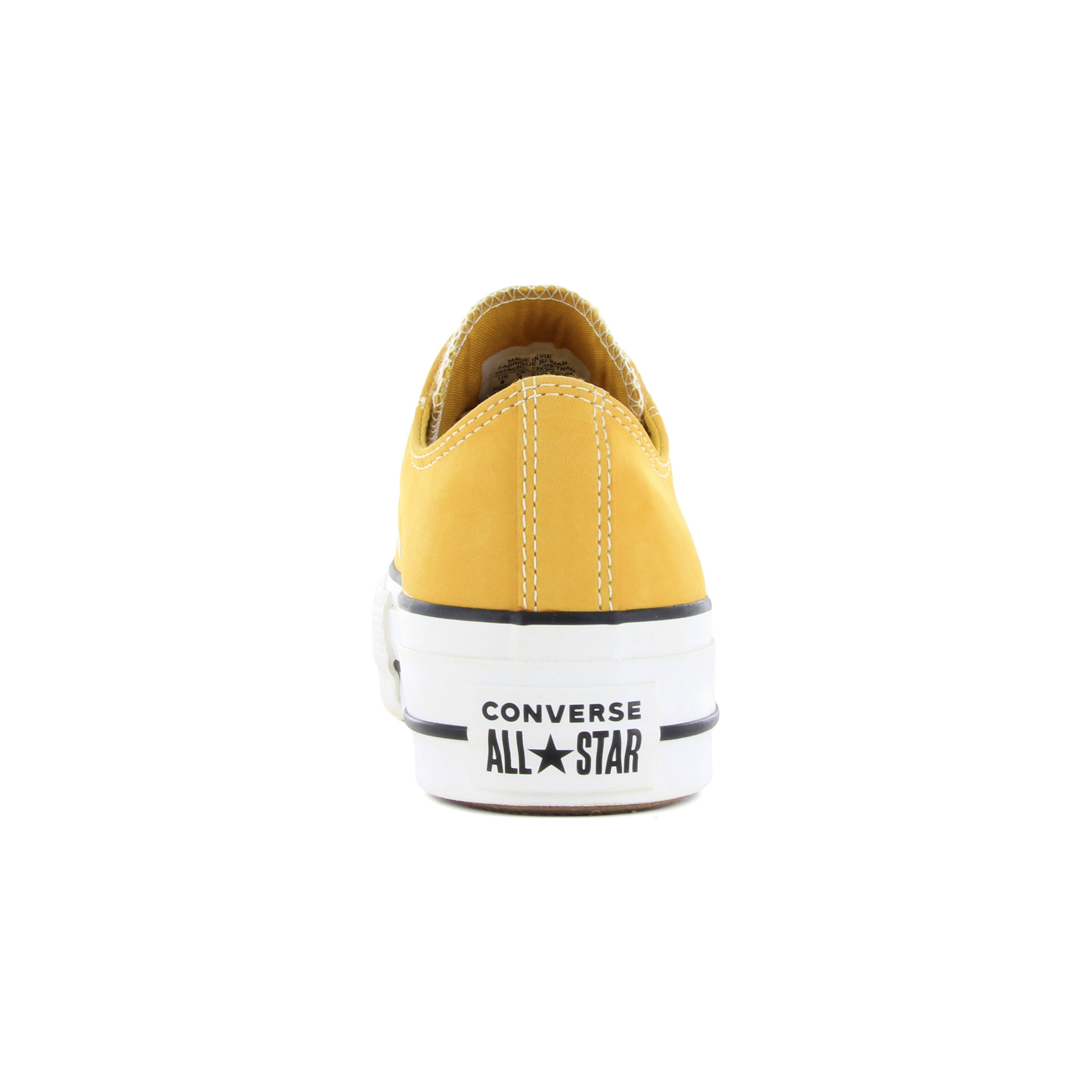 Converse Zapatillas Mujer Converse CHUCK TAYLOR ALL STAR LIFT - OX - GOLD DART/VINTAGE WHITE/BL puntera Converse Zapatillas Mujer Converse CHUCK TAYLOR ALL STAR LIFT - OX - GOLD DART/VINTAGE WHITE/BL puntera