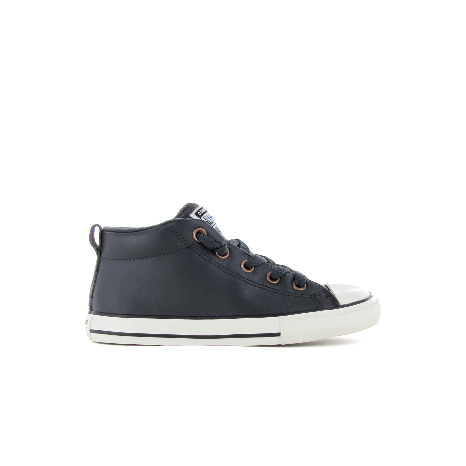 Converse Zapatillas Niña/os Converse CHUCK TAYLOR ALL STAR STREET RED ROVER - MID - ALMOST BLACK/ lateral exterior Converse Zapatillas Niña/os Converse CHUCK TAYLOR ALL STAR STREET RED ROVER - MID - ALMOST BLACK/ lateral exterior