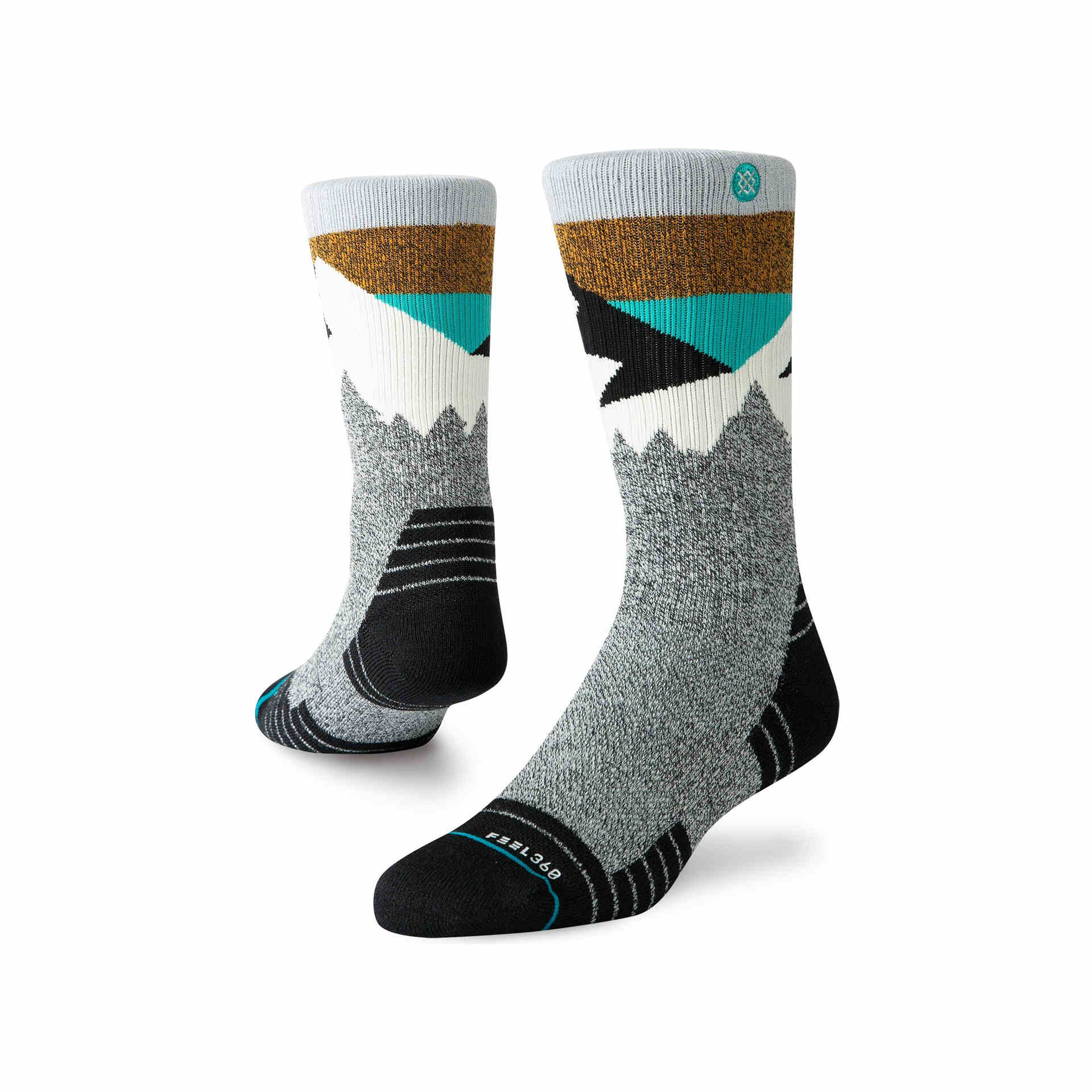 Stance Calcetines Stance ADVENTURE CREW DIVIDE HIKE vista frontal Stance Calcetines Stance ADVENTURE CREW DIVIDE HIKE vista frontal