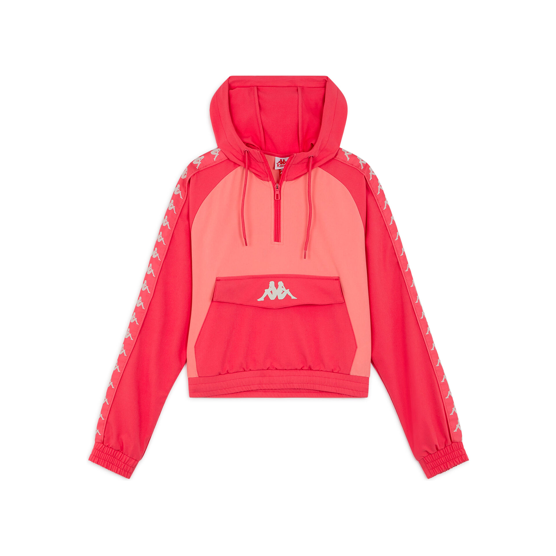 Kappa Sudadera Mujer Kappa BANSKEY 222 BANDA JKT vista frontal Kappa Sudadera Mujer Kappa BANSKEY 222 BANDA JKT vista frontal