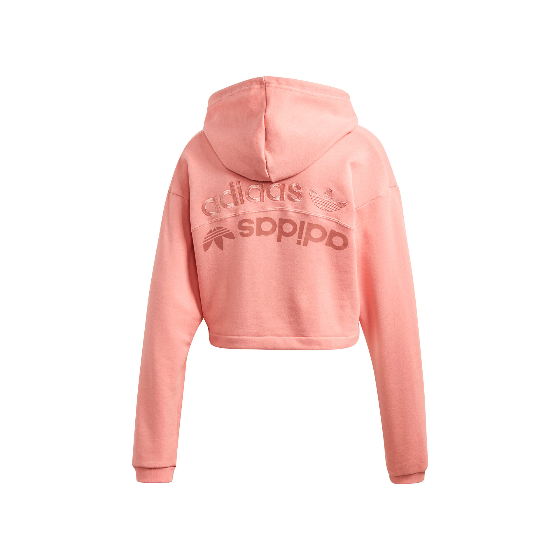 adidas Sudadera Mujer Adidas CROPPED HOODIE vista trasera adidas Sudadera Mujer Adidas CROPPED HOODIE vista trasera