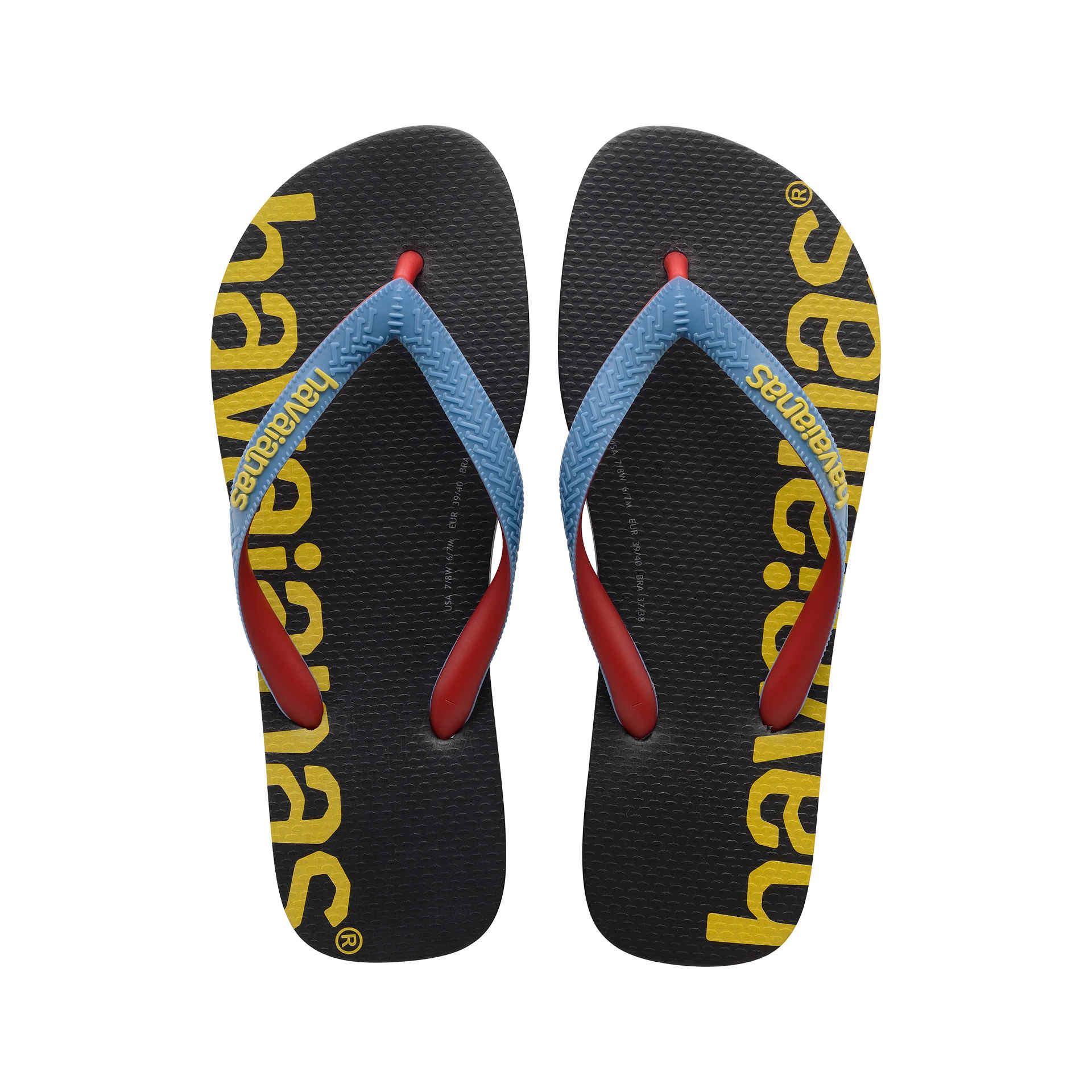 Havaianas Chancletas y Sandalias Hombre Havaianas HAV. TOP LOGOMANIA HIGHTECH lateral exterior Havaianas Chancletas y Sandalias Hombre Havaianas HAV. TOP LOGOMANIA HIGHTECH lateral exterior