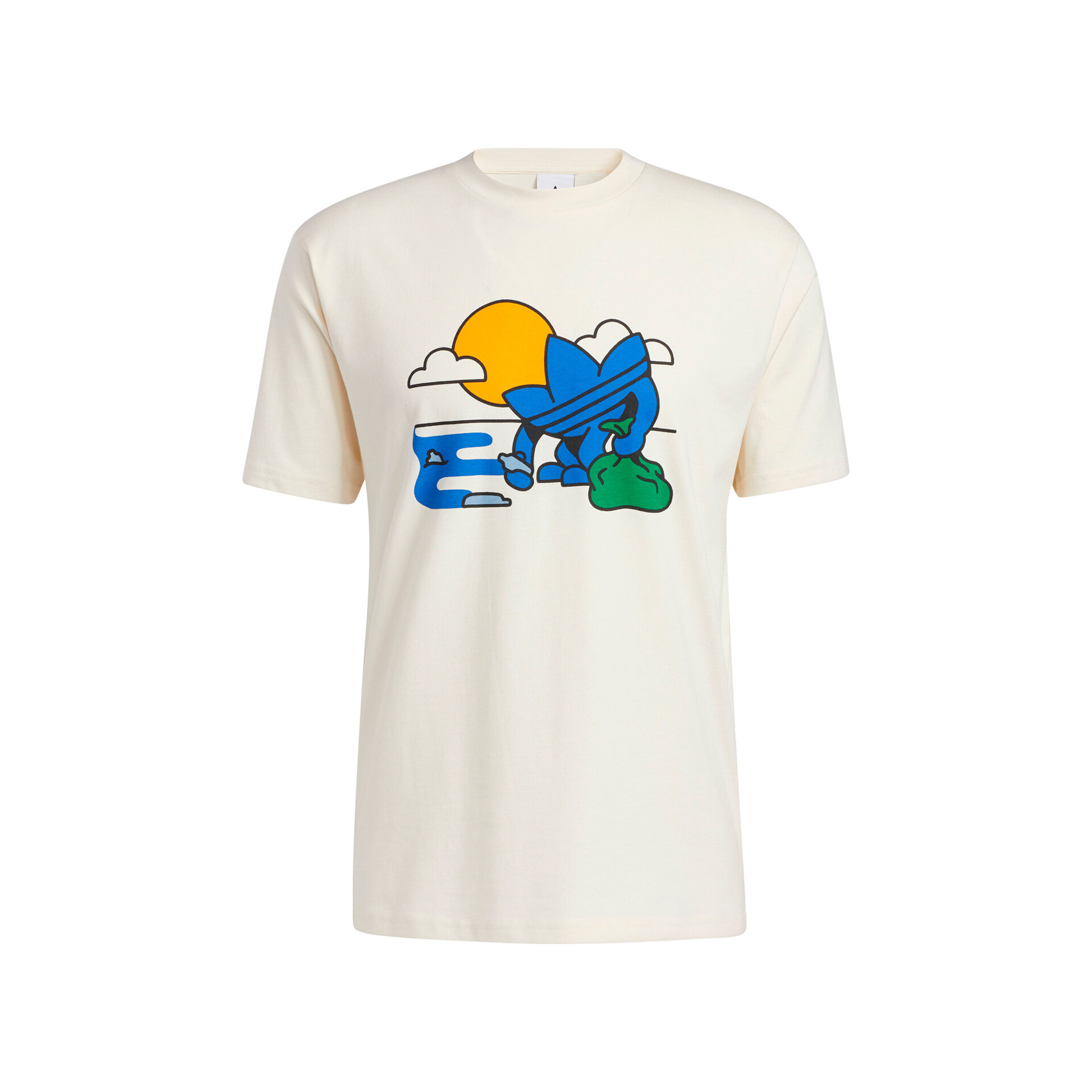 adidas Camiseta Hombre Adidas TREFFY RECYCLES vista frontal adidas Camiseta Hombre Adidas TREFFY RECYCLES vista frontal