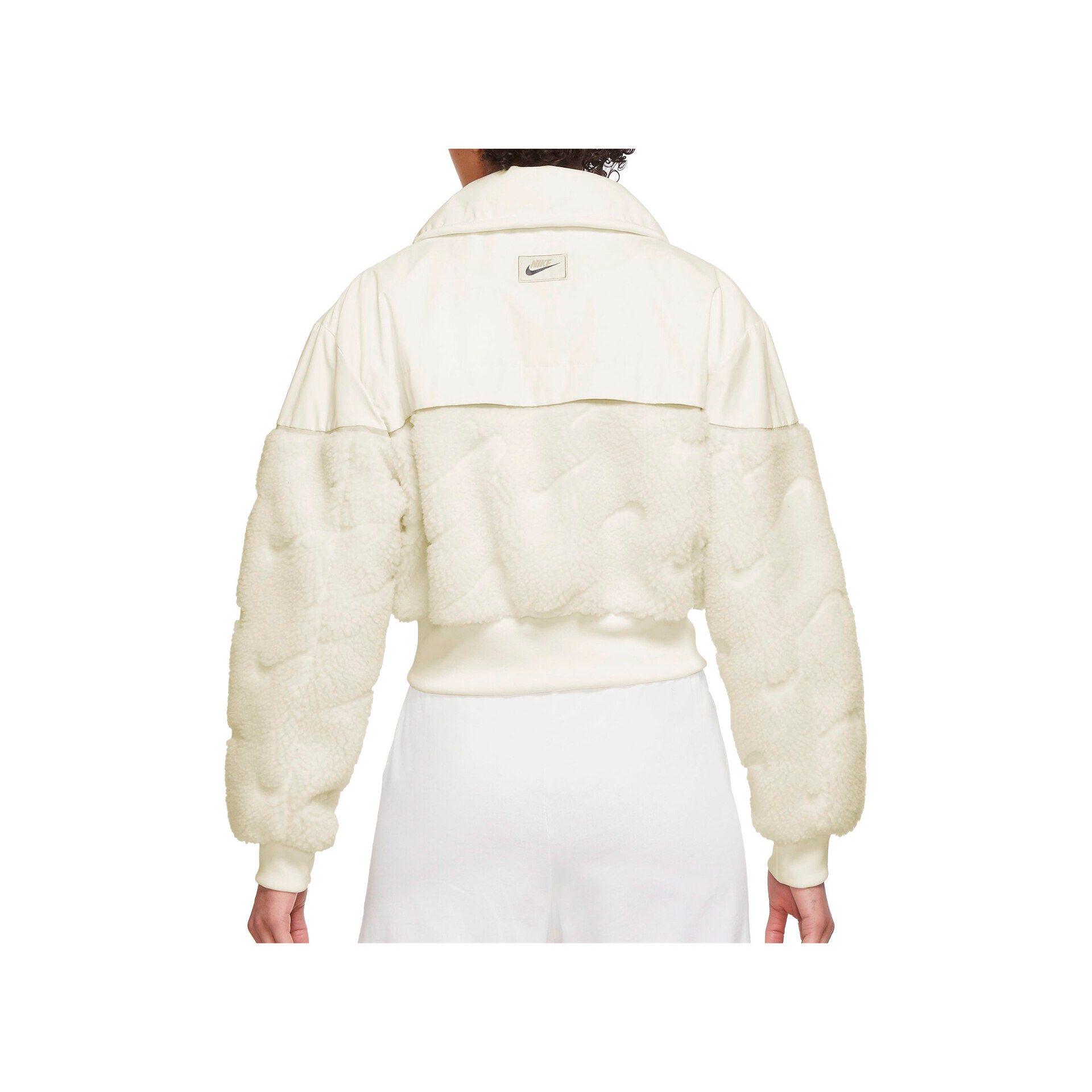 Nike Chaqueta Mujer Nike W NSW ICN CLSH SHRPA JKT vista trasera Nike Chaqueta Mujer Nike W NSW ICN CLSH SHRPA JKT vista trasera