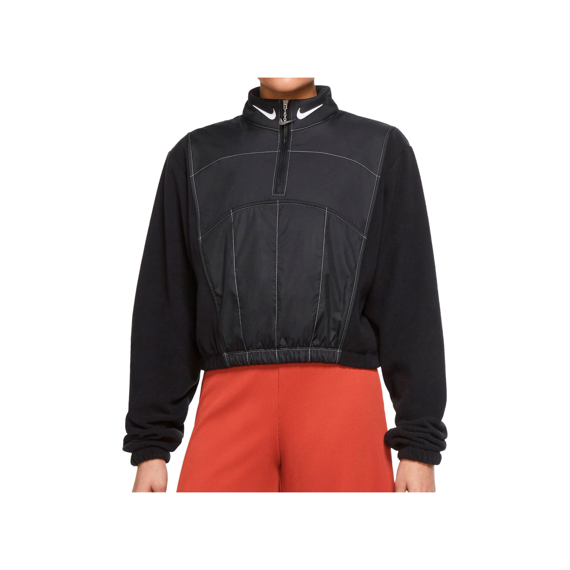 Nike Chaqueta Mujer Nike W NSW SWSH PLSH GX QZ LS TOP vista frontal Nike Chaqueta Mujer Nike W NSW SWSH PLSH GX QZ LS TOP vista frontal