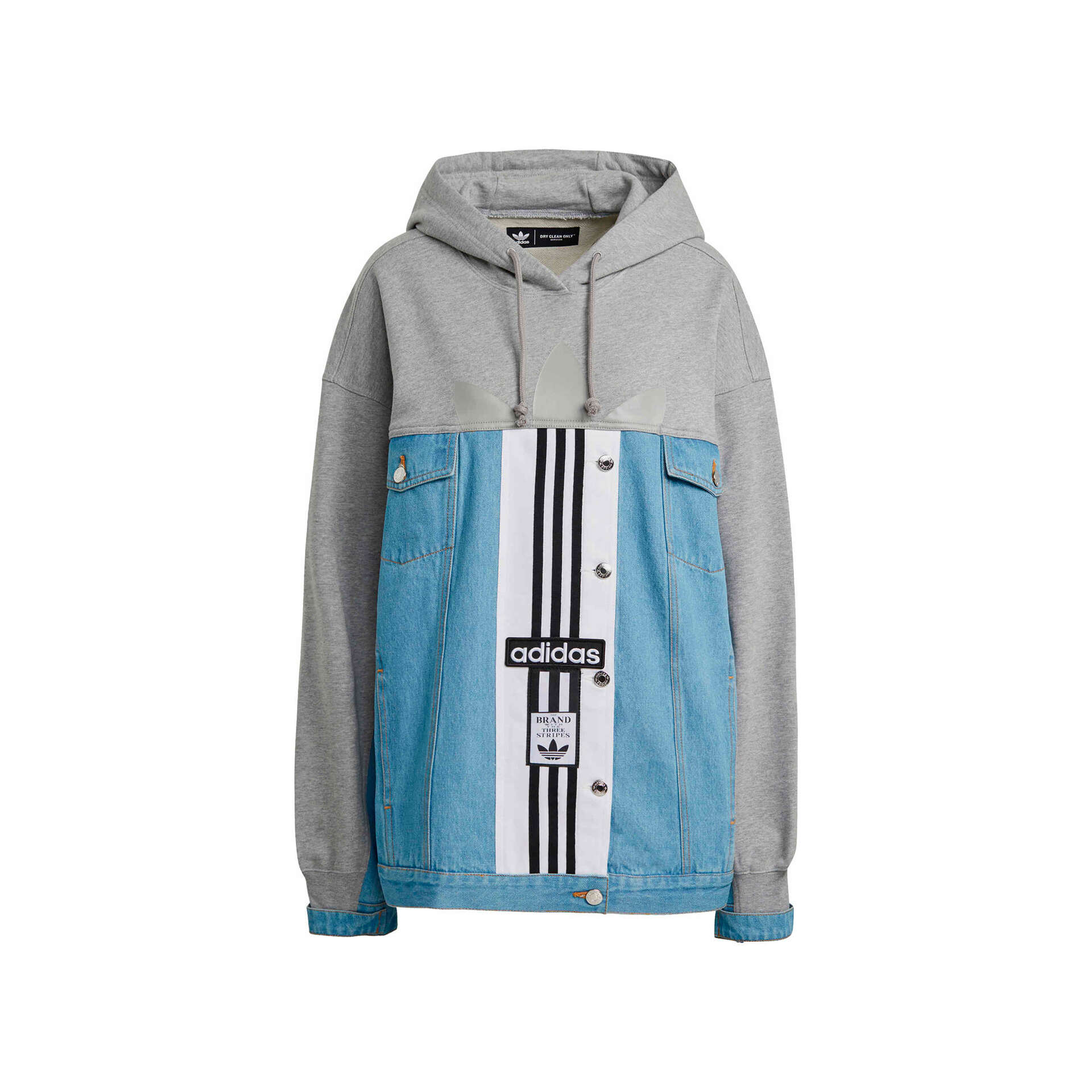 adidas Chaqueta Mujer Adidas DENIM JACKET vista frontal adidas Chaqueta Mujer Adidas DENIM JACKET vista frontal