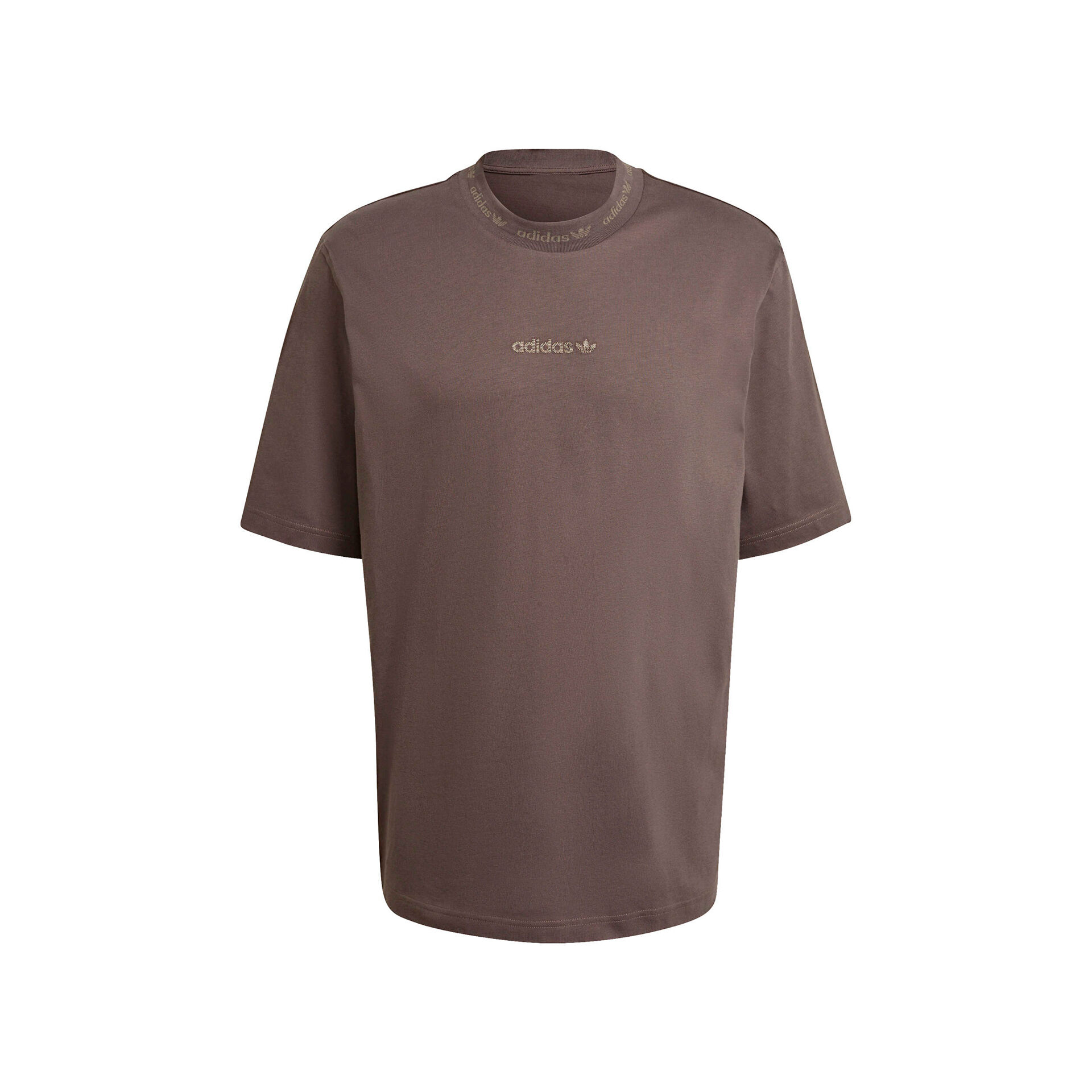 adidas Camiseta Hombre Adidas RIB DETAIL TEE vista frontal adidas Camiseta Hombre Adidas RIB DETAIL TEE vista frontal