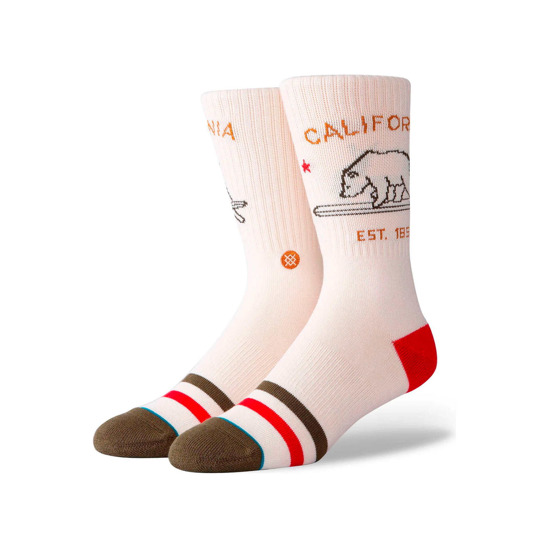 Stance Calcetines Stance CALIFORNIA REPUBLIC 2 vista frontal Stance Calcetines Stance CALIFORNIA REPUBLIC 2 vista frontal