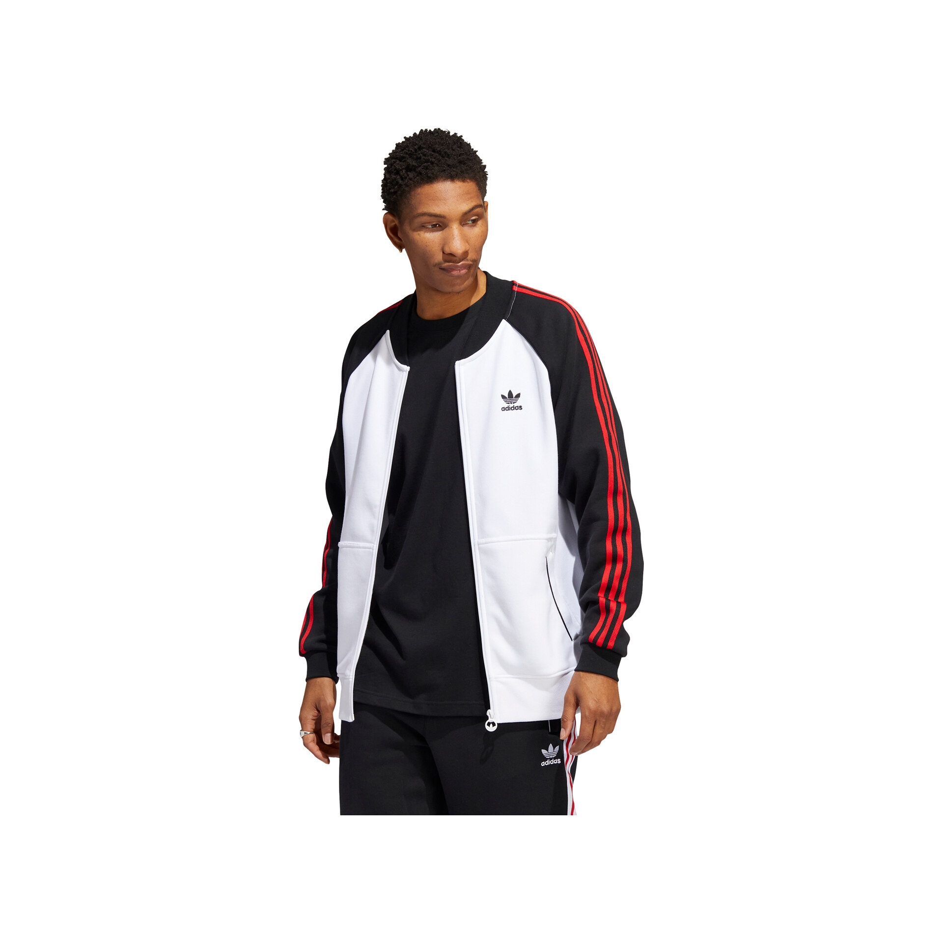 adidas Sudadera Hombre Adidas SST FLEECE TT vista trasera adidas Sudadera Hombre Adidas SST FLEECE TT vista trasera