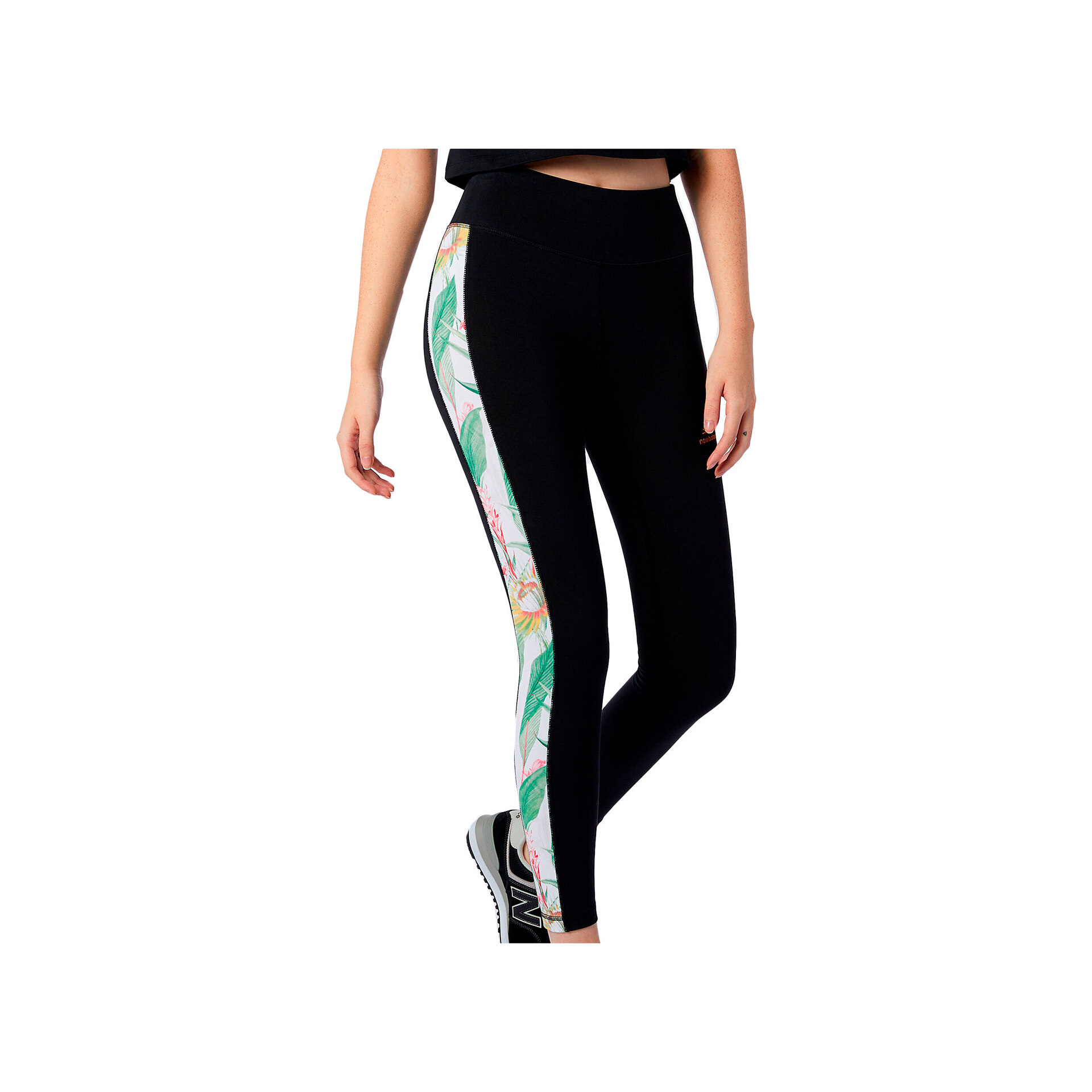 New Balance Leggings Mujer New Balance NB Essentials Botanical Legging vista frontal New Balance Leggings Mujer New Balance NB Essentials Botanical Legging vista frontal