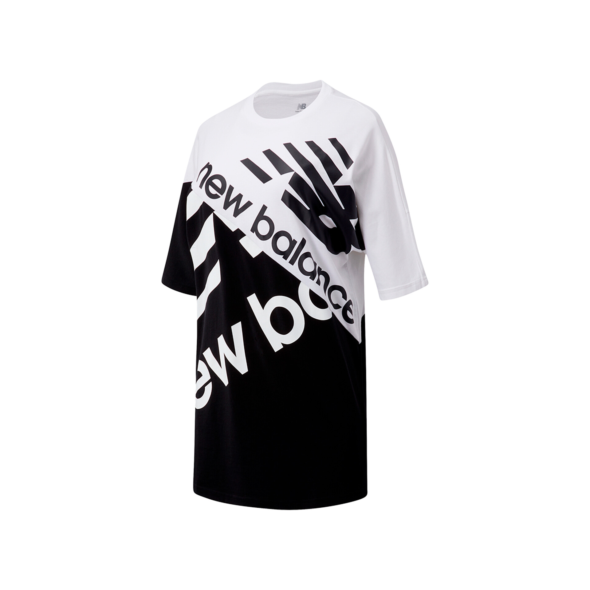 New Balance Camiseta Mujer New Balance NB Athletics Splice Tunic Tee vista frontal New Balance Camiseta Mujer New Balance NB Athletics Splice Tunic Tee vista frontal