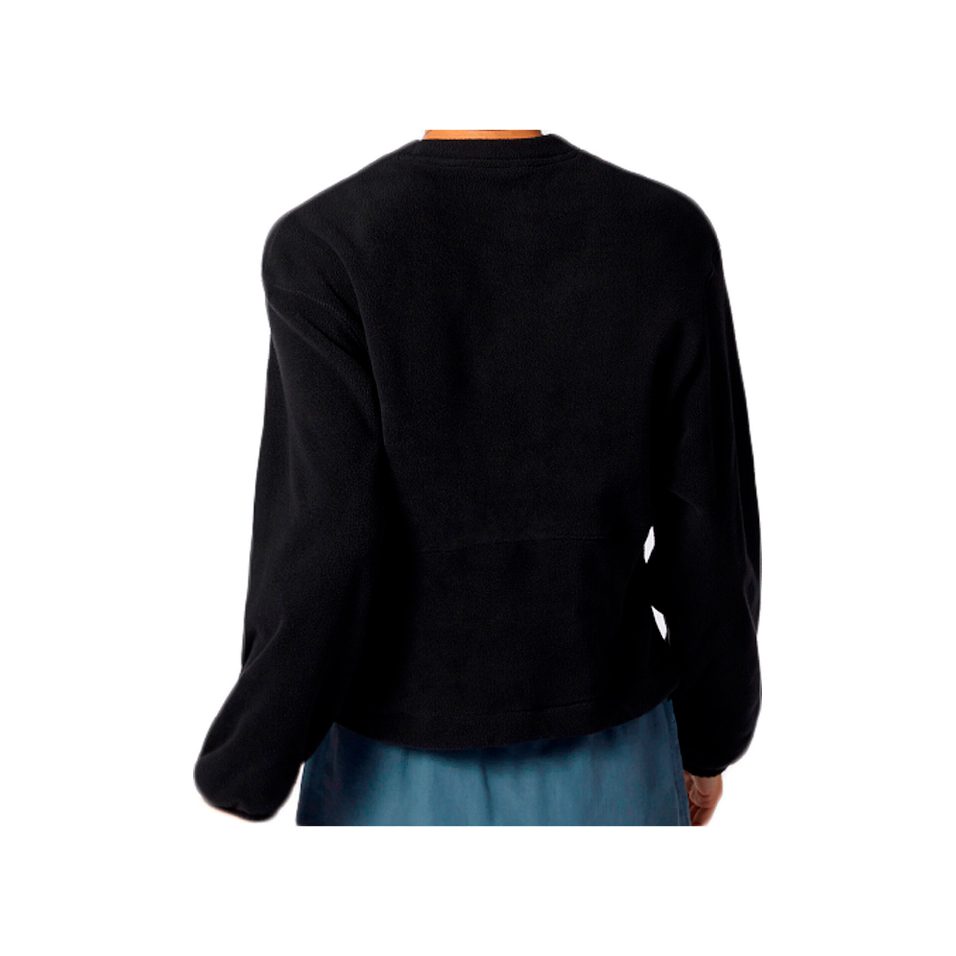 New Balance Sudadera Mujer New Balance NB All Terrain Pocket Crew Fleece vista trasera New Balance Sudadera Mujer New Balance NB All Terrain Pocket Crew Fleece vista trasera