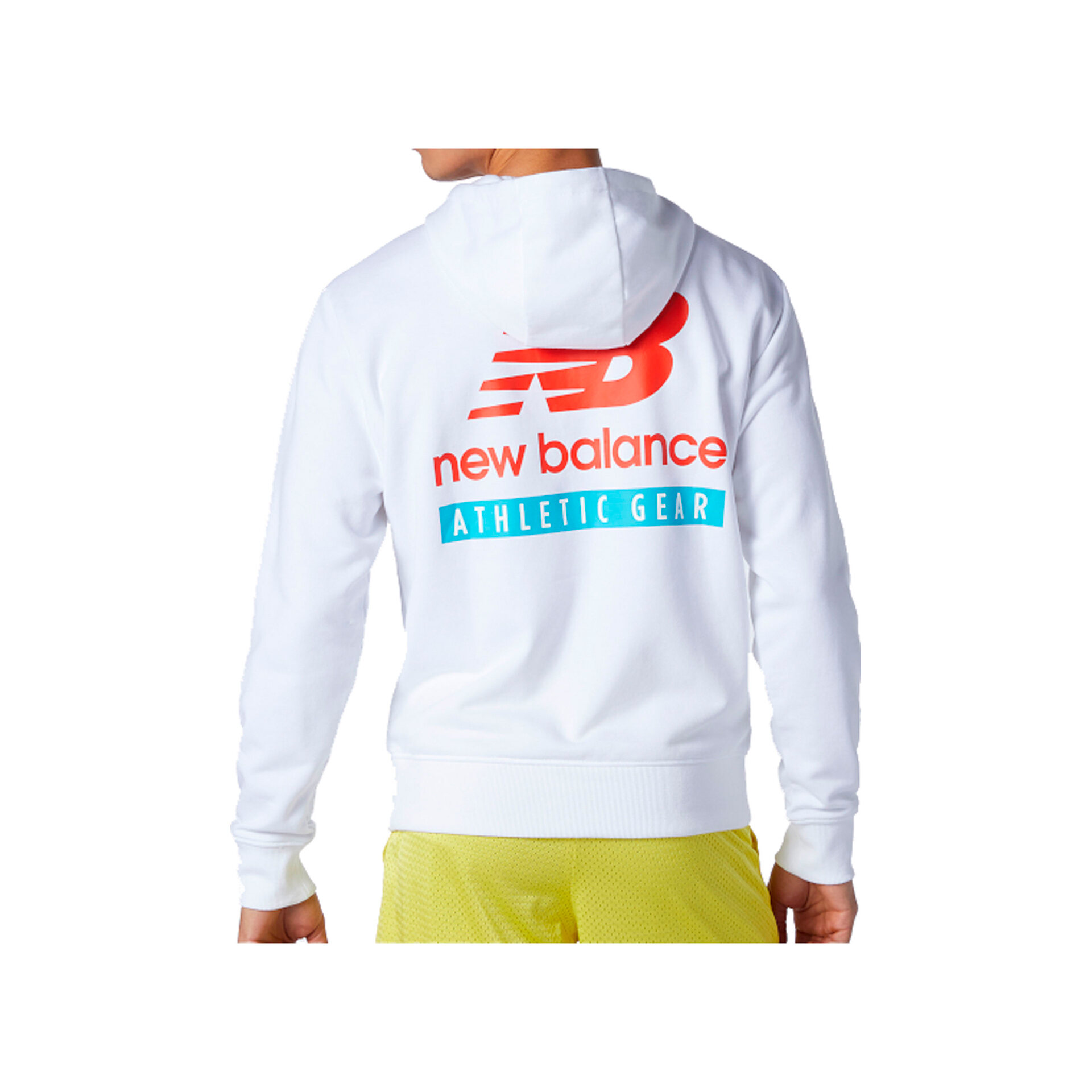 New Balance Sudadera Hombre New Balance NB Essentials Field Day Hoodie vista trasera New Balance Sudadera Hombre New Balance NB Essentials Field Day Hoodie vista trasera