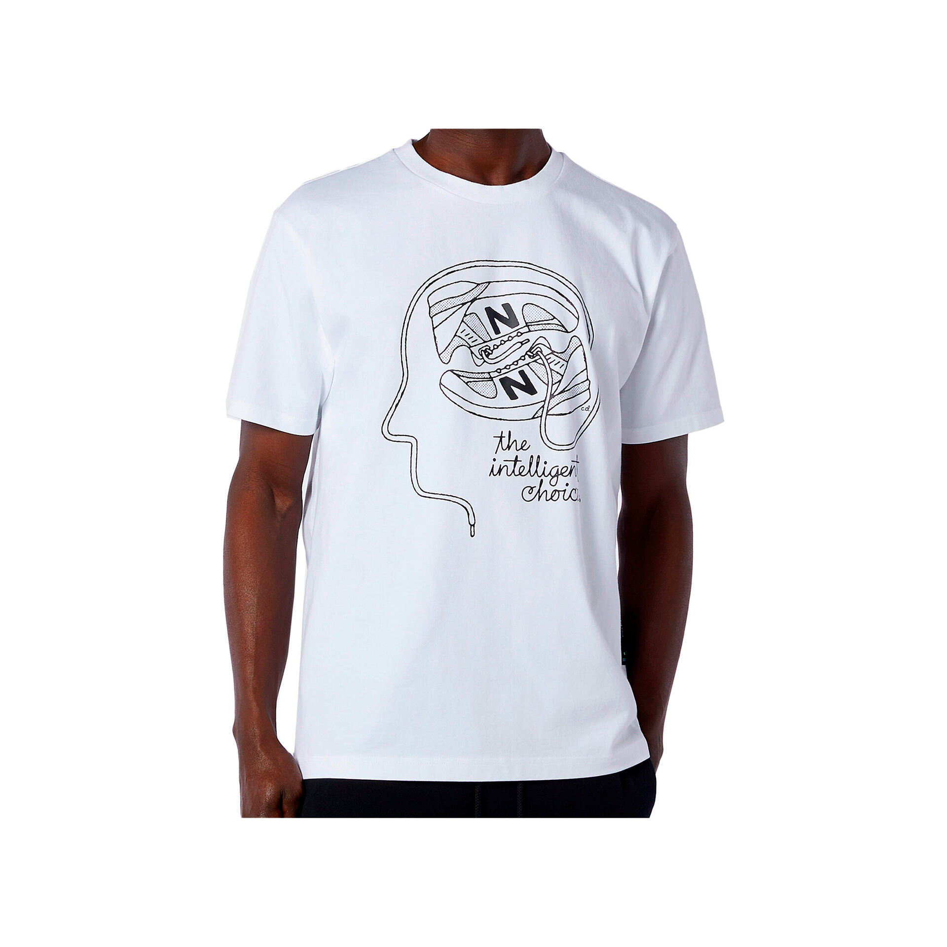 New Balance Camiseta Hombre New Balance NB Athletics Delorenzo Shoe Tee vista frontal New Balance Camiseta Hombre New Balance NB Athletics Delorenzo Shoe Tee vista frontal