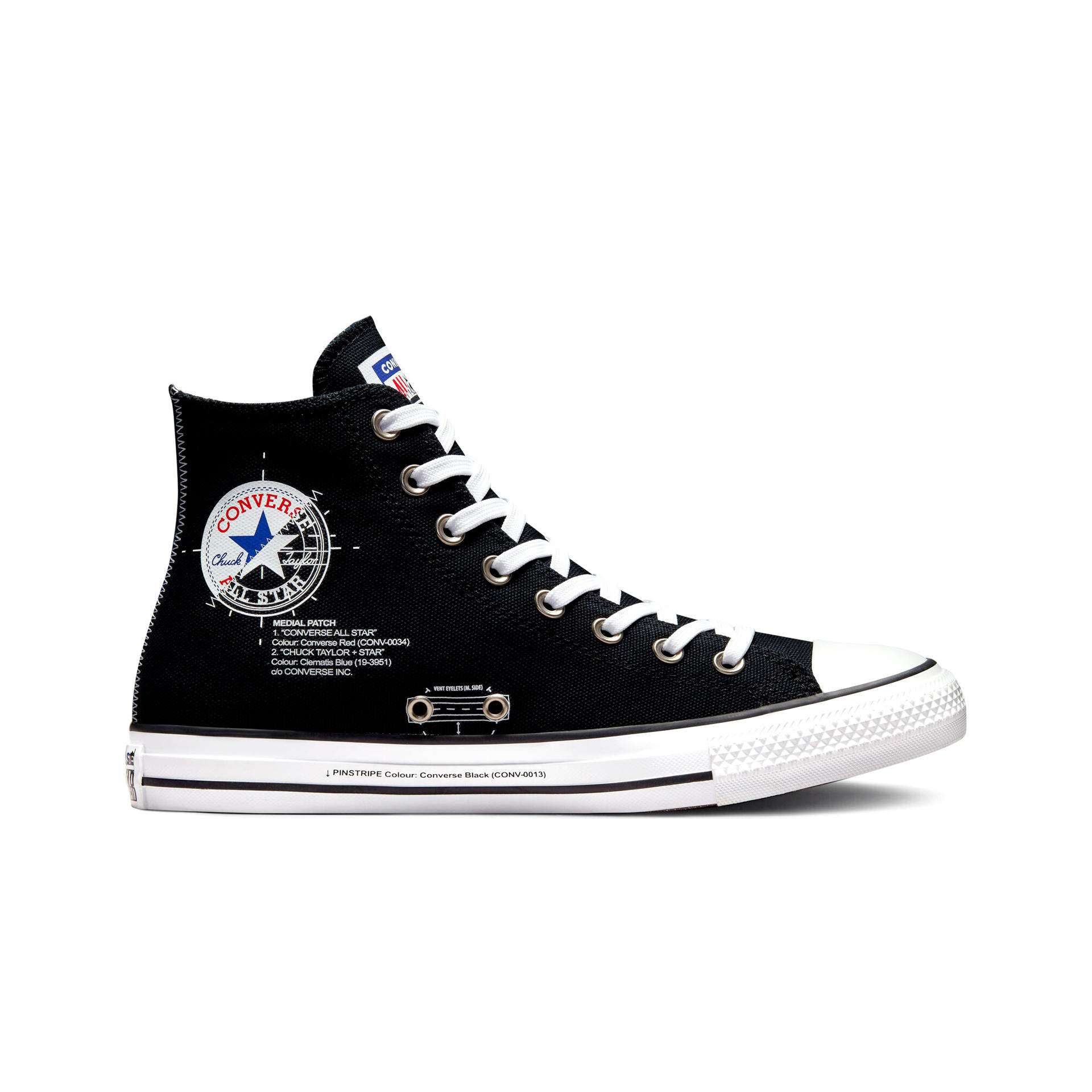 Converse Zapatillas Hombre Converse CHUCK TAYLOR ALL STAR lateral exterior Converse Zapatillas Hombre Converse CHUCK TAYLOR ALL STAR lateral exterior