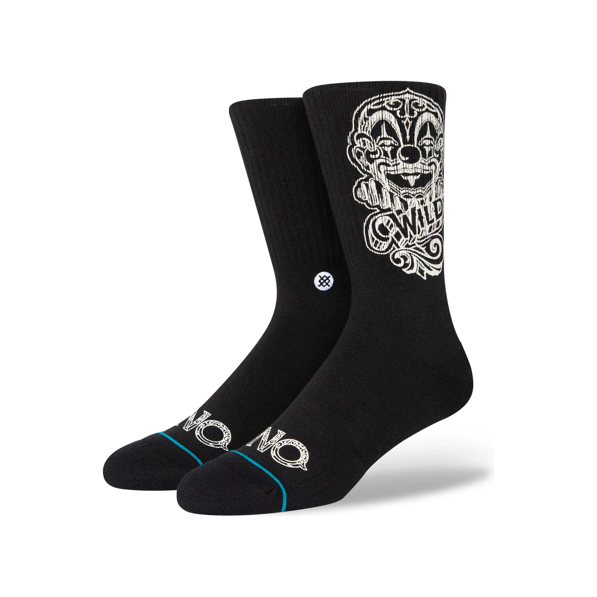 Stance Calcetines Stance WILD CARD X CARTOON vista frontal Stance Calcetines Stance WILD CARD X CARTOON vista frontal