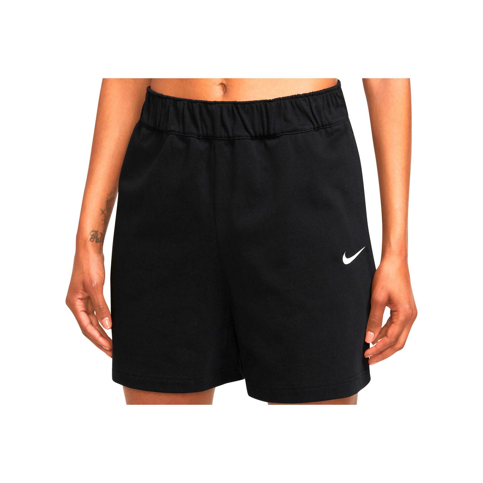 Nike Pantalón Corto/Shorts Mujer Nike W NSW JRSY SHORT vista frontal Nike Pantalón Corto/Shorts Mujer Nike W NSW JRSY SHORT vista frontal