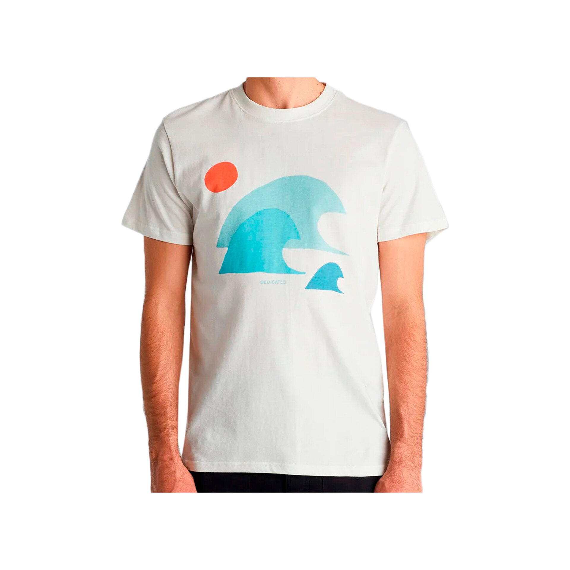 Dedicated Camiseta Hombre Dedicated T-shirt Stockholm Cut Waves vista frontal Dedicated Camiseta Hombre Dedicated T-shirt Stockholm Cut Waves vista frontal