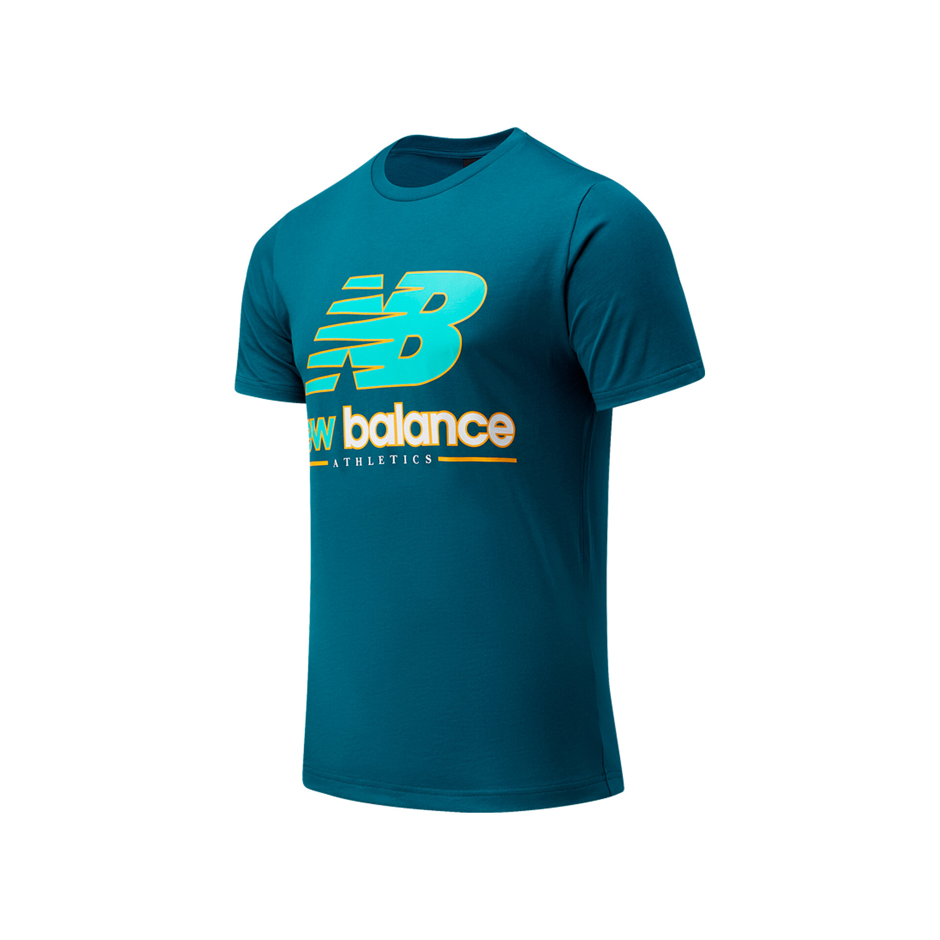 New Balance Camiseta Hombre New Balance NB Athletics Higher Learning Logo Tee vista frontal New Balance Camiseta Hombre New Balance NB Athletics Higher Learning Logo Tee vista frontal