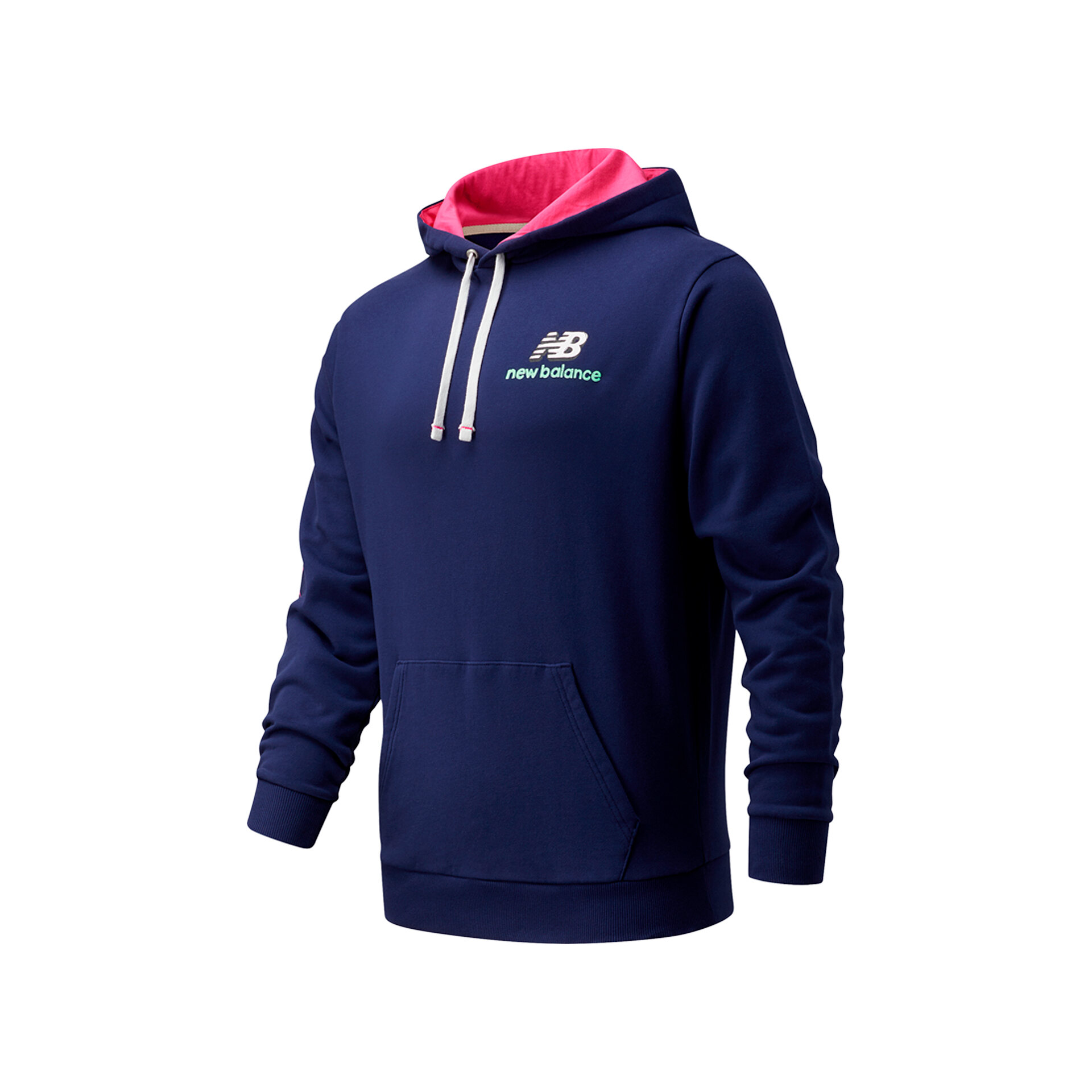 New Balance Sudadera Hombre New Balance NB Athletics Clash Hoodie vista frontal New Balance Sudadera Hombre New Balance NB Athletics Clash Hoodie vista frontal