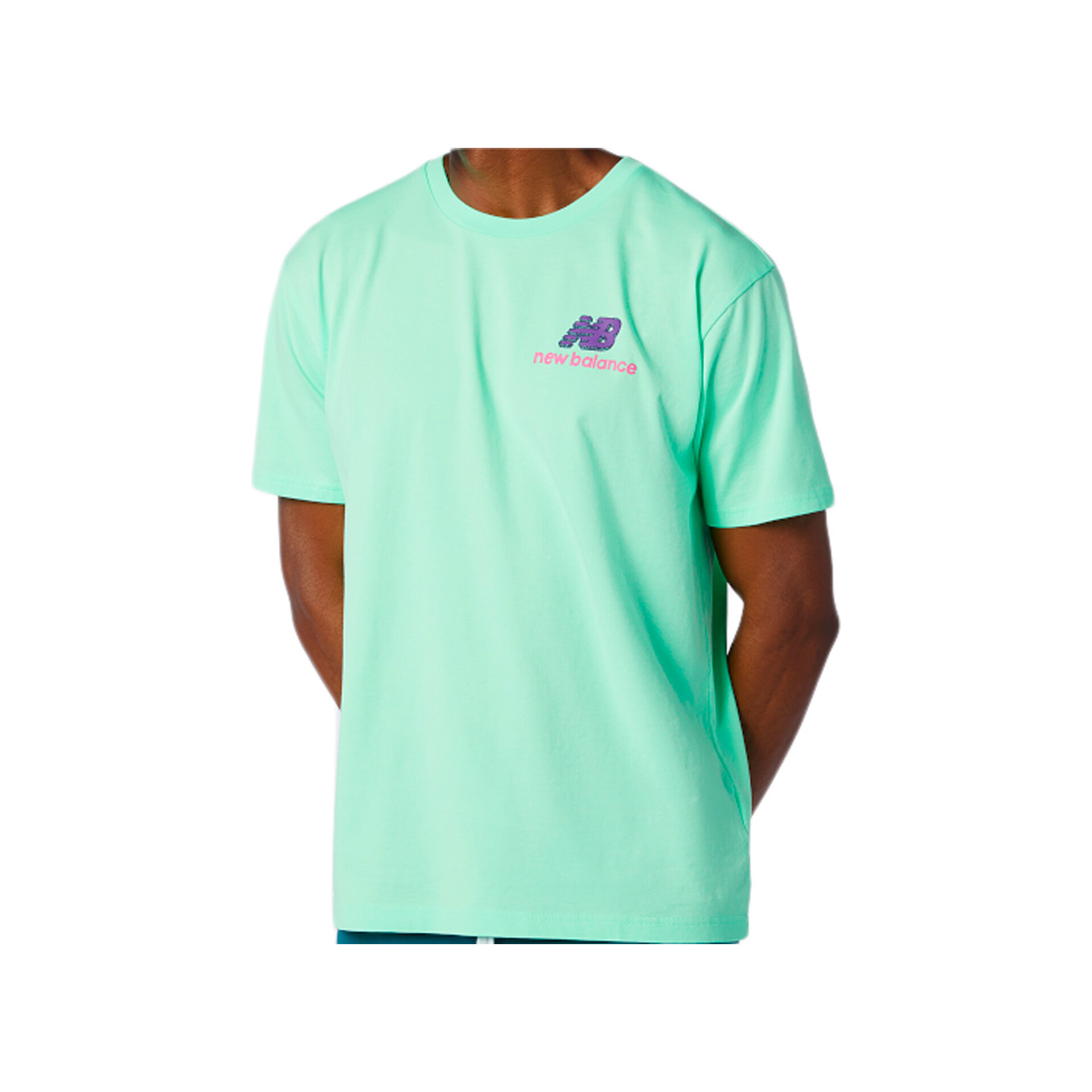 New Balance Camiseta Hombre New Balance NB Athletics Clash Graphic Tee vista frontal New Balance Camiseta Hombre New Balance NB Athletics Clash Graphic Tee vista frontal