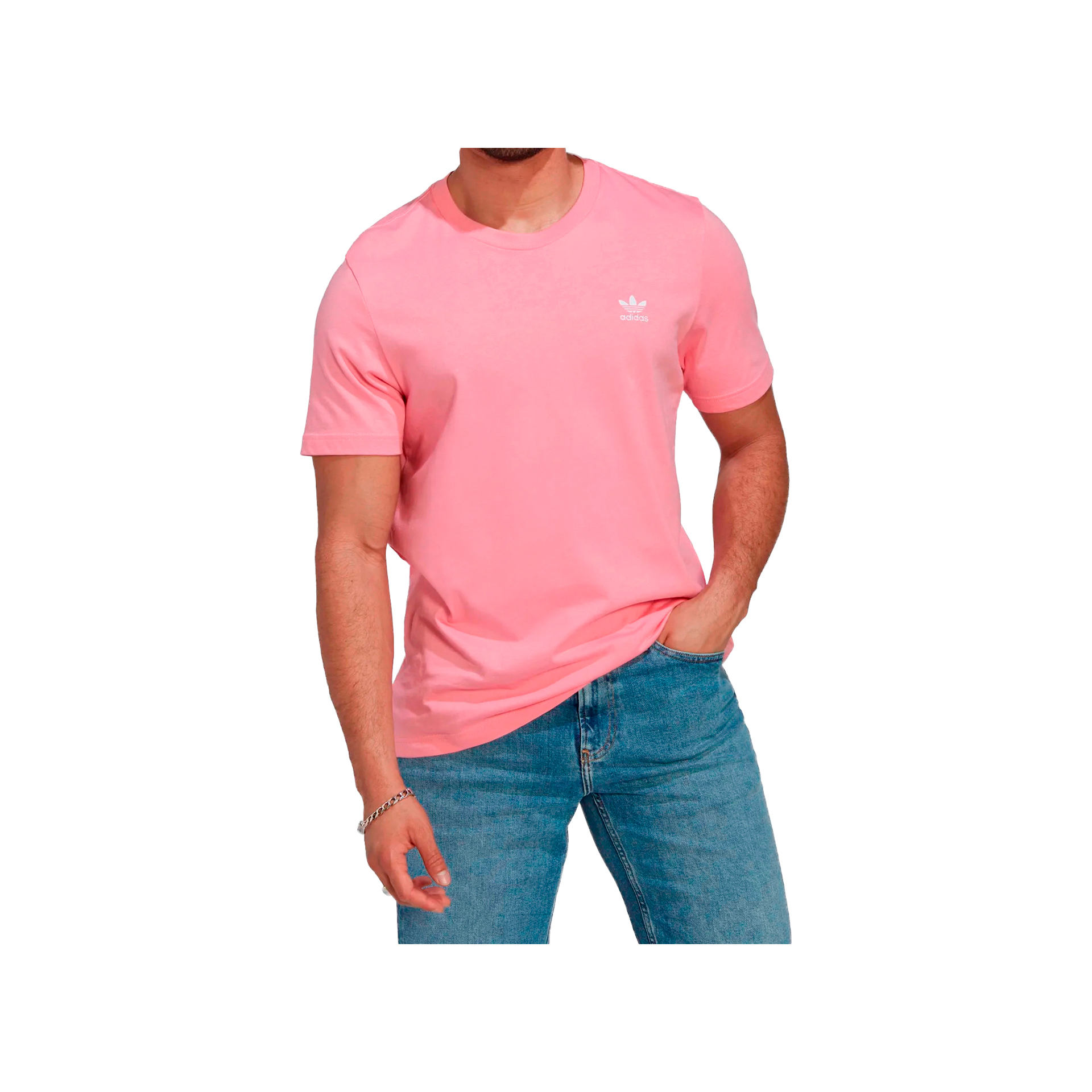 adidas Camiseta Hombre Adidas ESSENTIAL TEE vista frontal adidas Camiseta Hombre Adidas ESSENTIAL TEE vista frontal