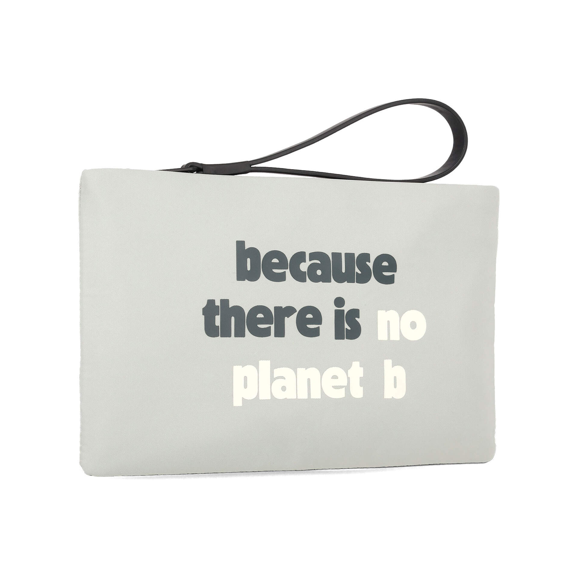 Ecoalf Bolsas y Gymsacks Ecoalf LUPITAALF CLUTCH W/ MESSAGE vista frontal Ecoalf Bolsas y Gymsacks Ecoalf LUPITAALF CLUTCH W/ MESSAGE vista frontal