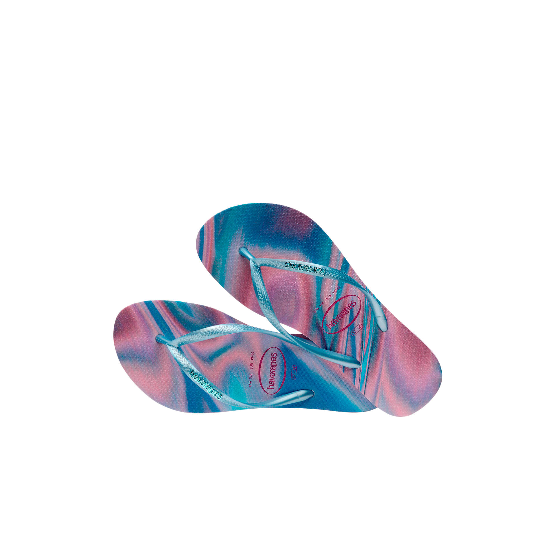 Havaianas Chancletas y Sandalias Mujer Havaianas HAV. SLIM IRIDESCENT vista trasera Havaianas Chancletas y Sandalias Mujer Havaianas HAV. SLIM IRIDESCENT vista trasera