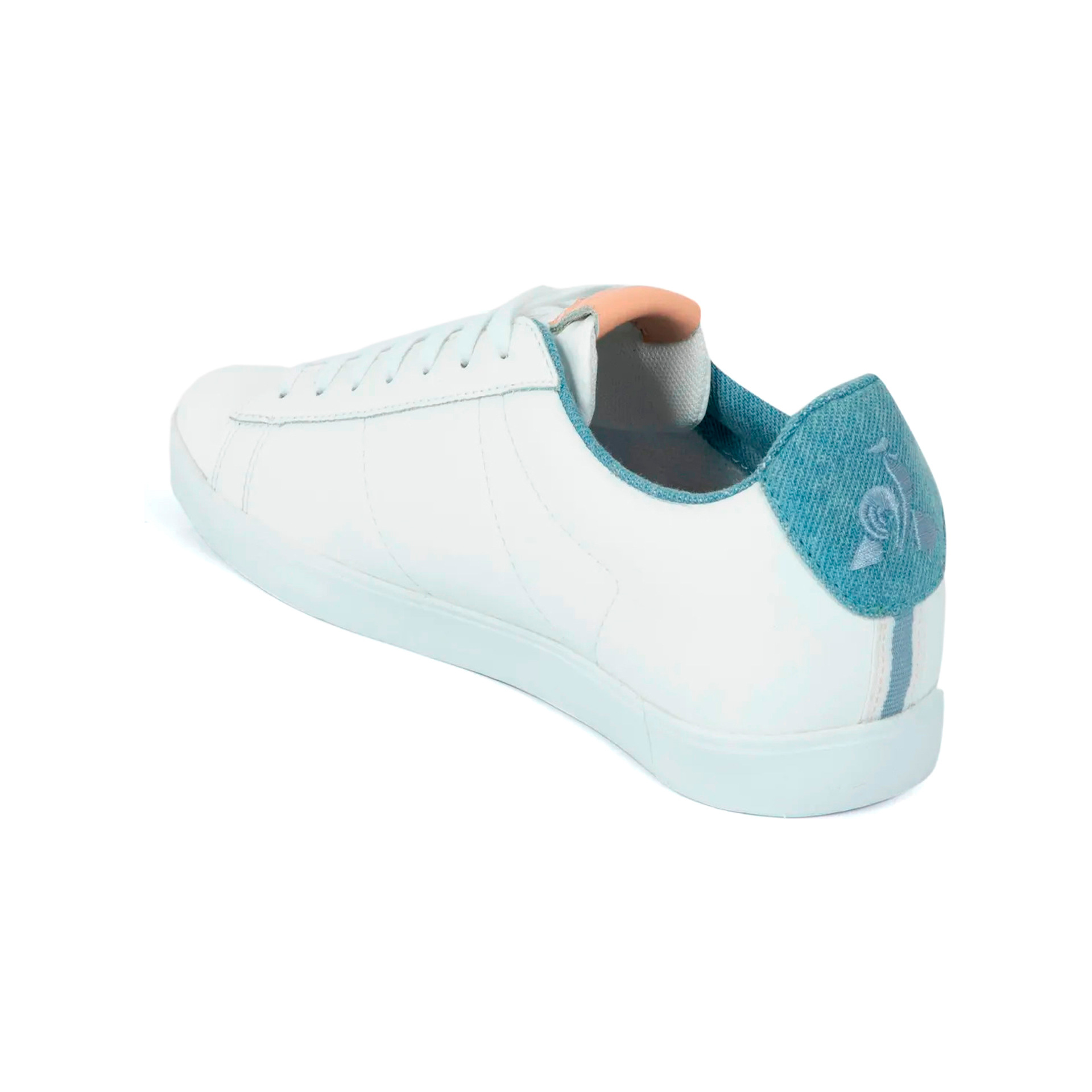 Le Coq Sportif Zapatillas Mujer Le Coq Sportif ELSA DENIM vista trasera Le Coq Sportif Zapatillas Mujer Le Coq Sportif ELSA DENIM vista trasera