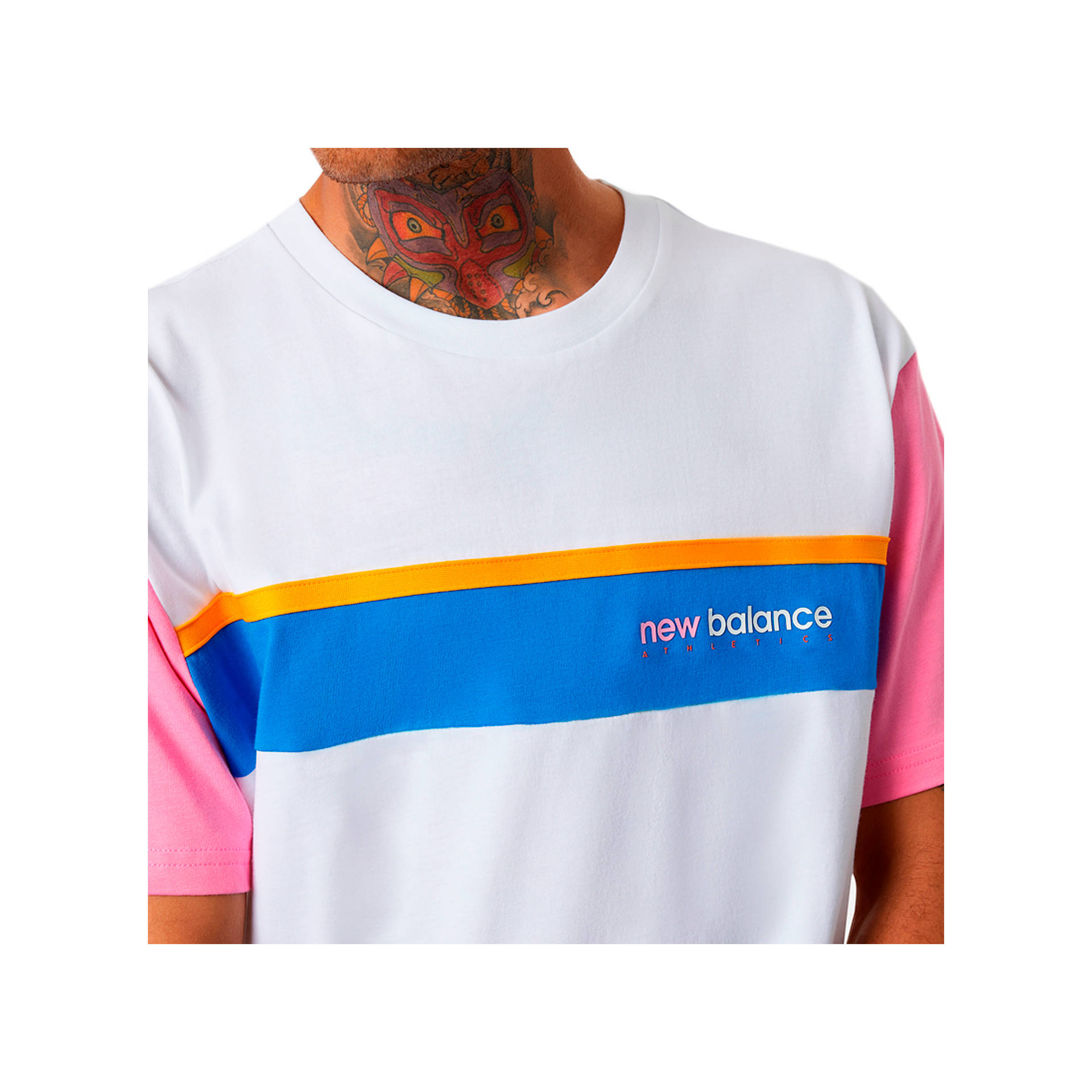 New Balance Camiseta Hombre New Balance NB Athletics Amplified Linear Tee 04 New Balance Camiseta Hombre New Balance NB Athletics Amplified Linear Tee 04