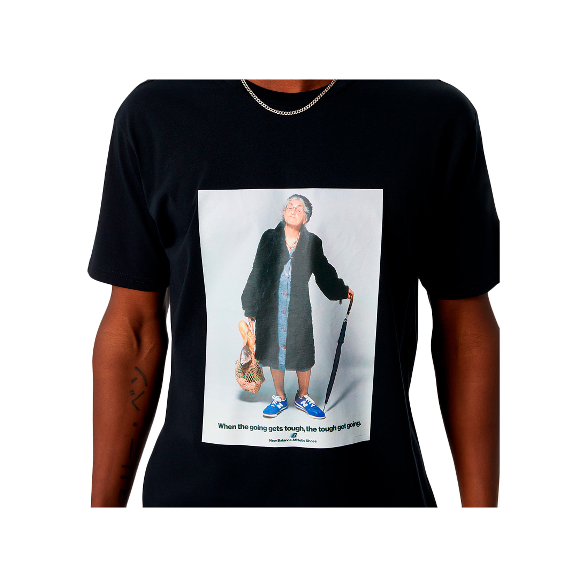 New Balance Camiseta Hombre New Balance NB Essentials Grandma Tee 04 New Balance Camiseta Hombre New Balance NB Essentials Grandma Tee 04