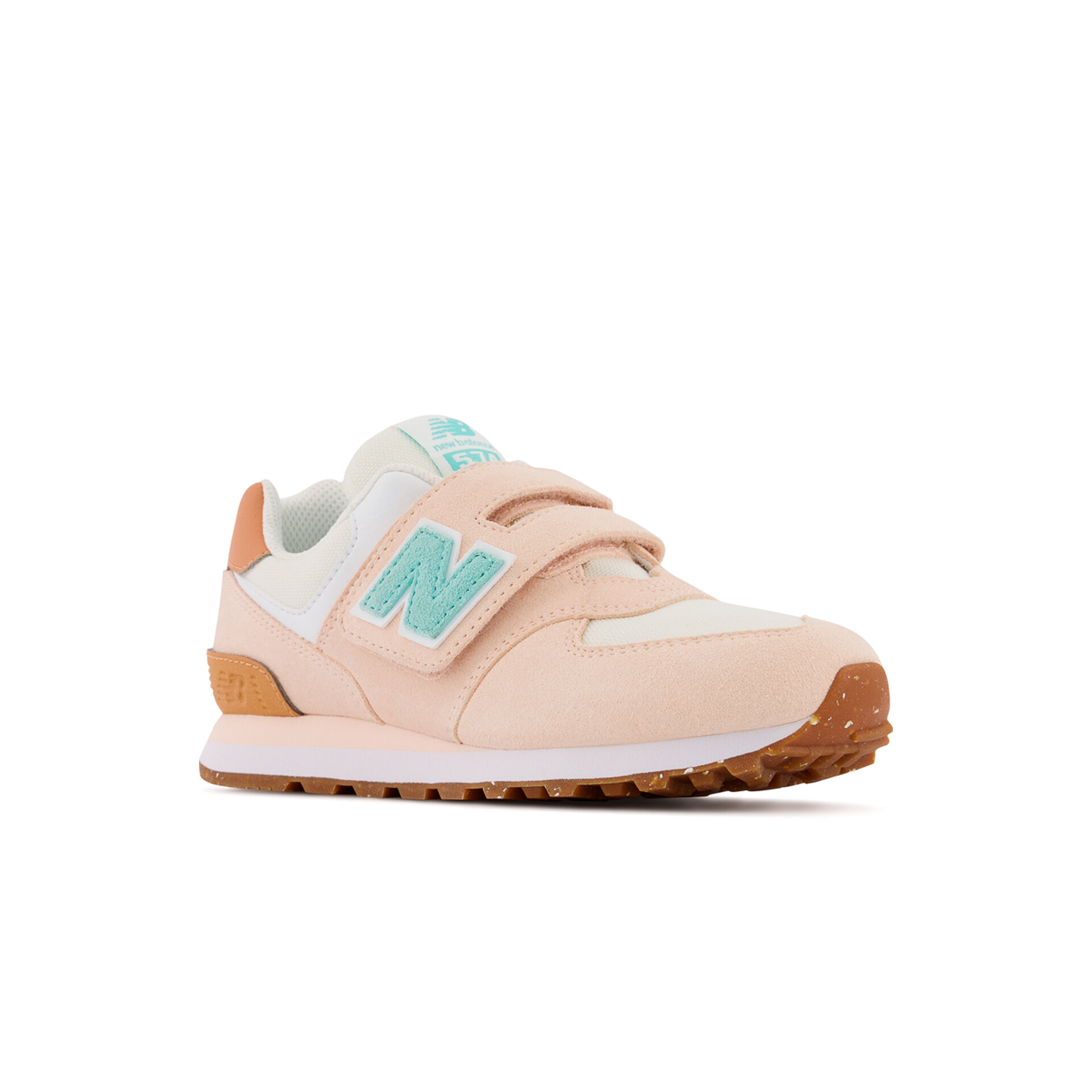 New Balance Zapatillas Niña/os New Balance 574 Restore vista frontal girada 45º New Balance Zapatillas Niña/os New Balance 574 Restore vista frontal girada 45º